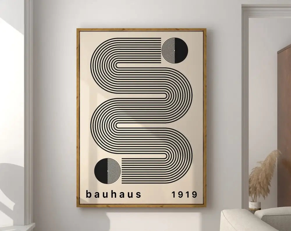 DecorBites™ Bright Geometric Wall Art Canvas Print
