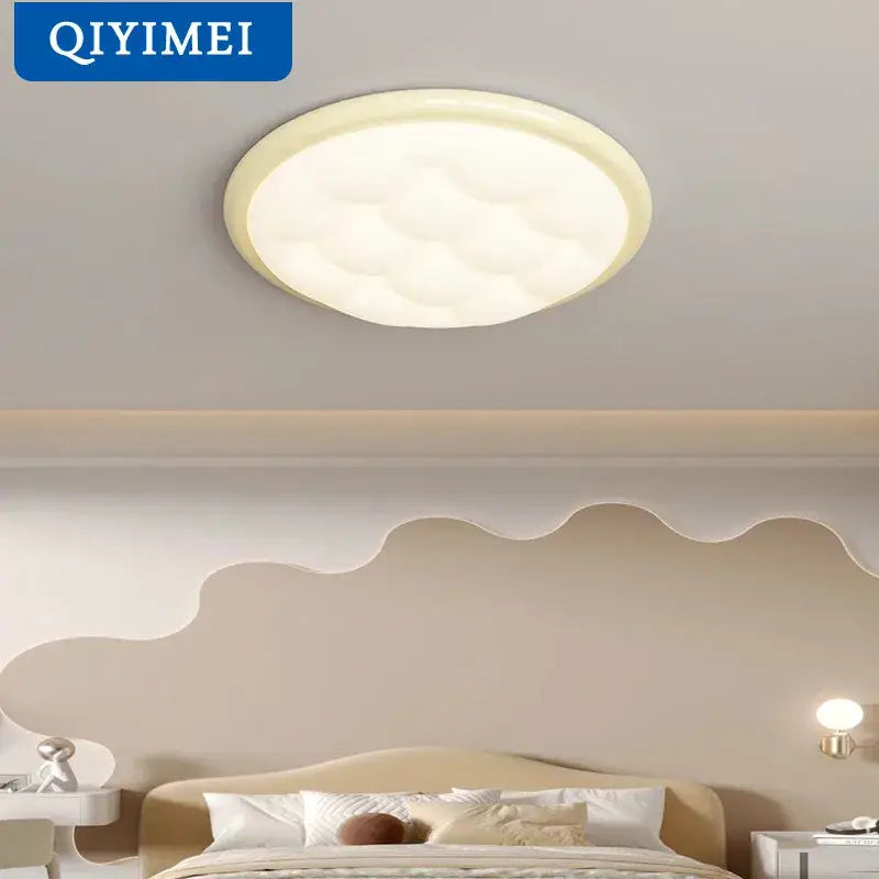 Decorbites bubble led rectangular quilted ceiling light living room
