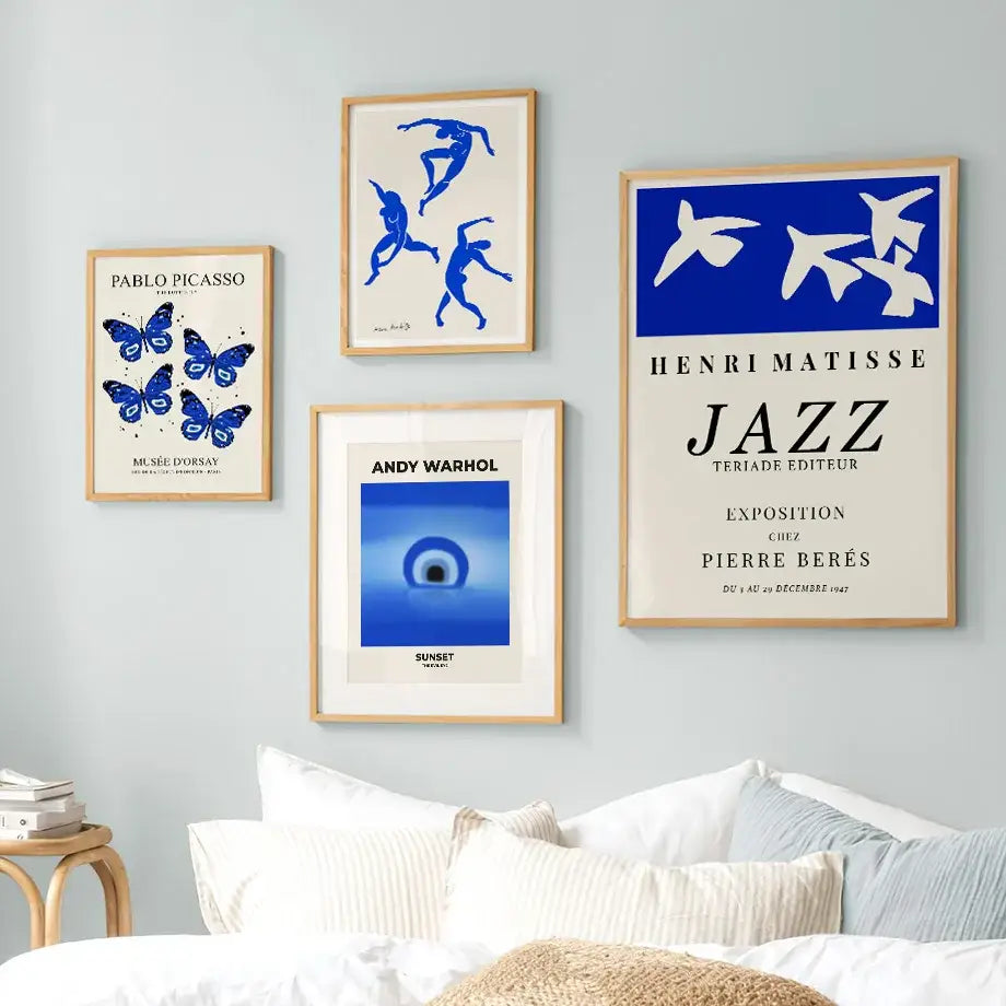 DecorBites™ Butterfly Botanical Canvas Painting for Living Room