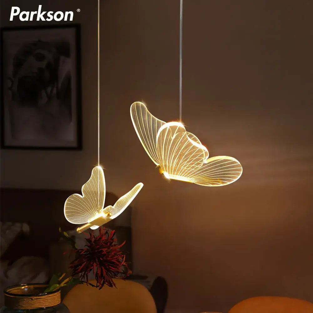 Decorbites butterfly led pendant light for living room and bedroom