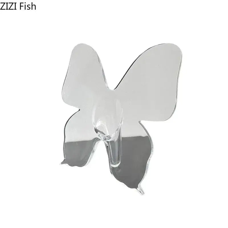 DecorBites™ Butterfly Theme Vase for Aesthetic Room Decor