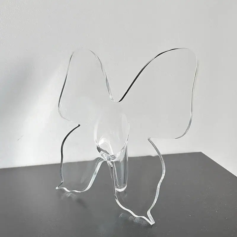 DecorBites™ Butterfly Theme Vase for Aesthetic Room Decor