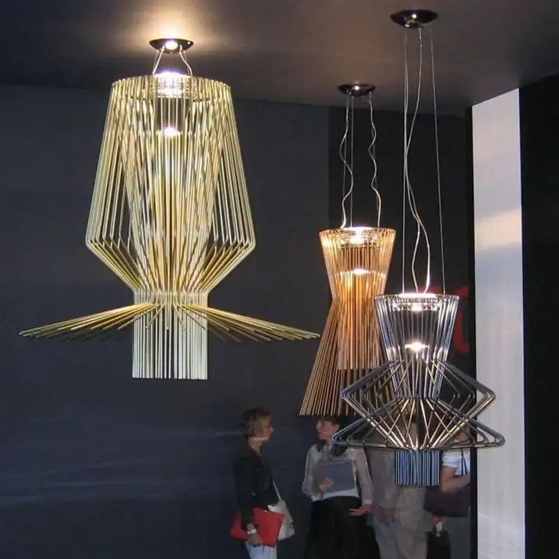 Decorbites cage industrial pendant lights – kitchen dining room wireframe