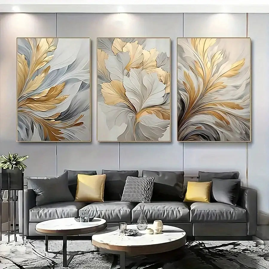 DecorBites™ Canvas Wall Art Set - Botanical Prints