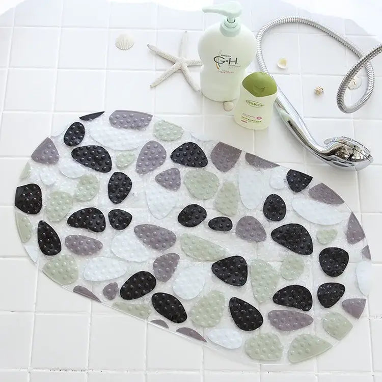 Decorbites cartoon non-slip sea creature bathroom mat for children