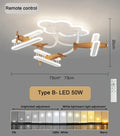 Decorbites cartoon plane chandelier light kids room ceiling lamp