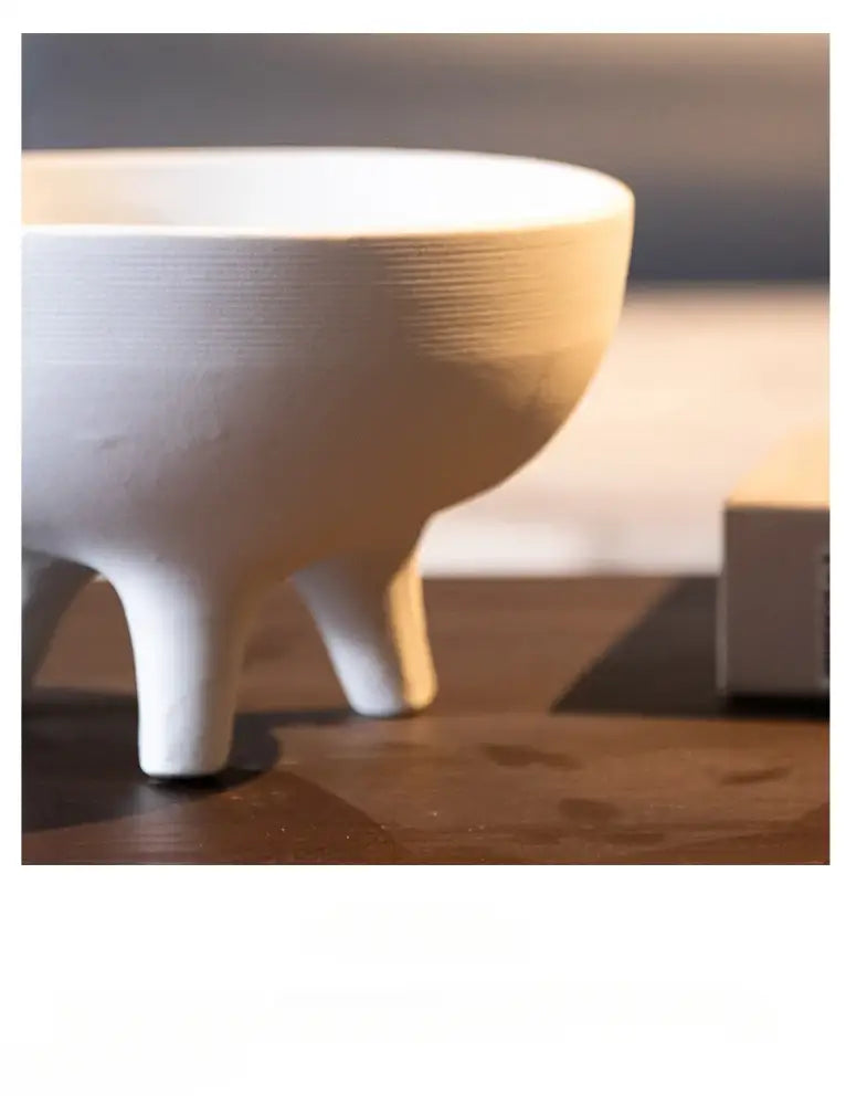 DecorBites™ Ceramic Flower Pot with Tripod Stand