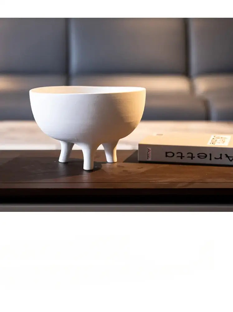 DecorBites™ Ceramic Flower Pot with Tripod Stand