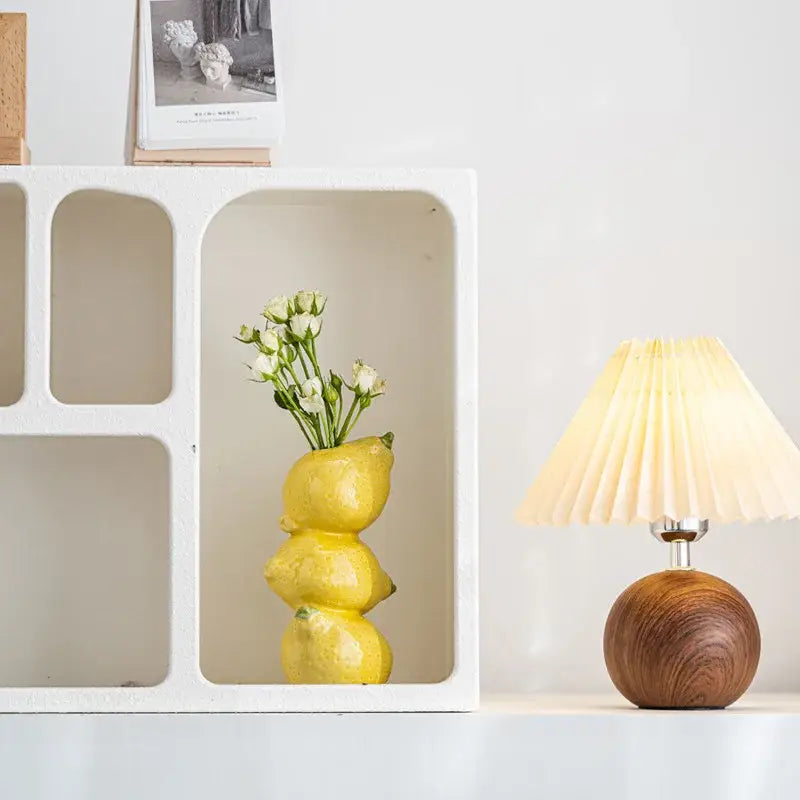 DecorBites™ Ceramic Fruit Vase for Home and Office