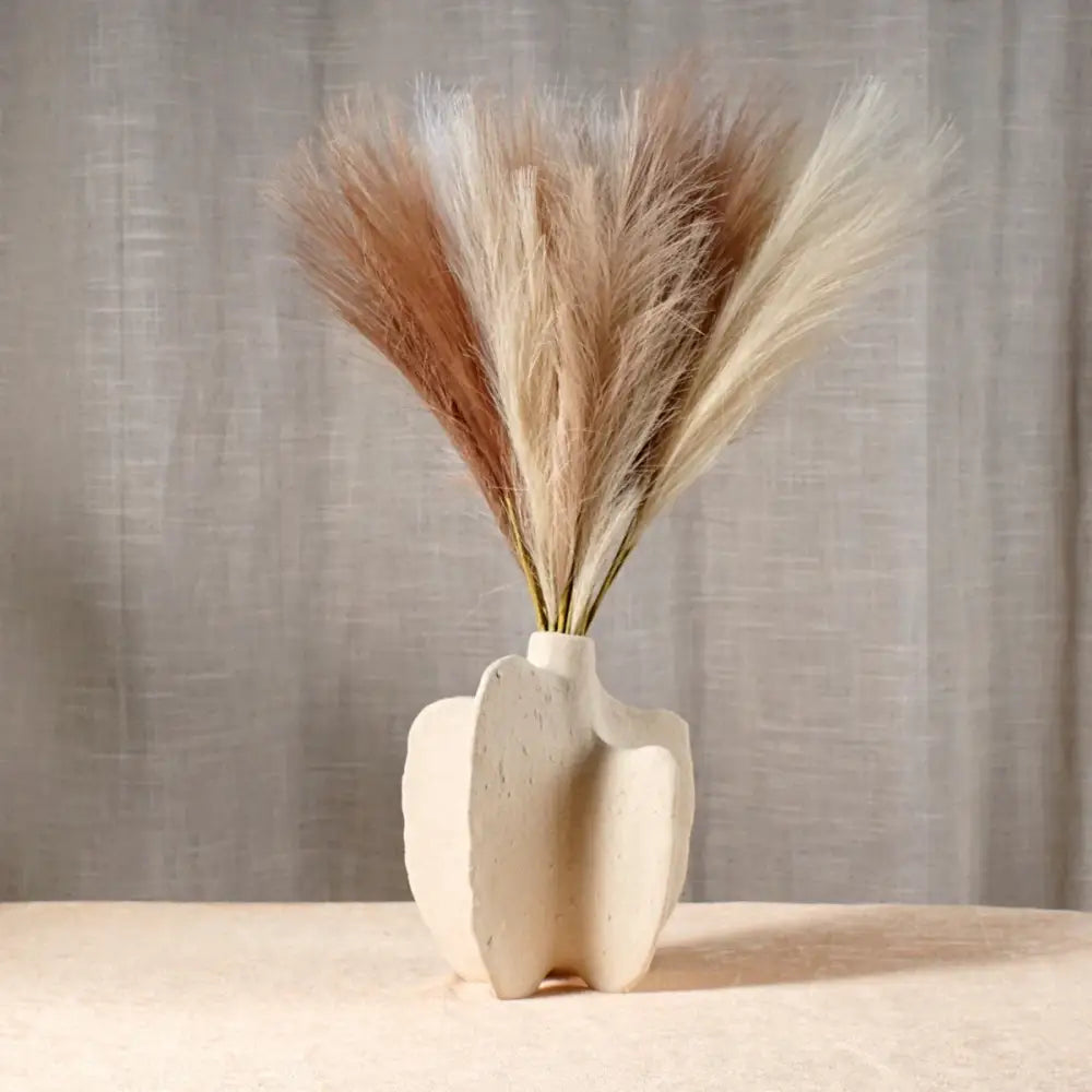 DecorBites™ Ceramic Sea Vase with Nordic Modern Decor