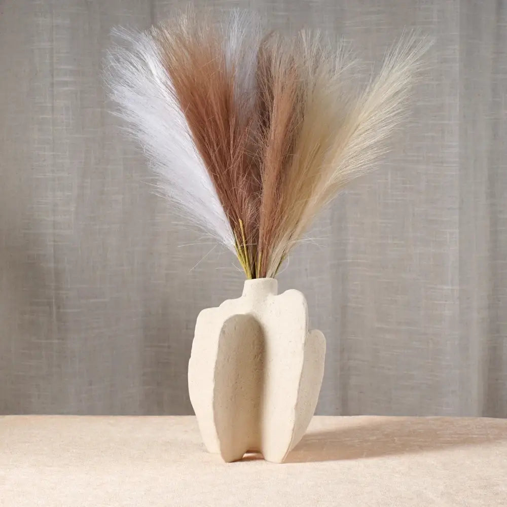 DecorBites™ Ceramic Sea Vase with Nordic Modern Decor