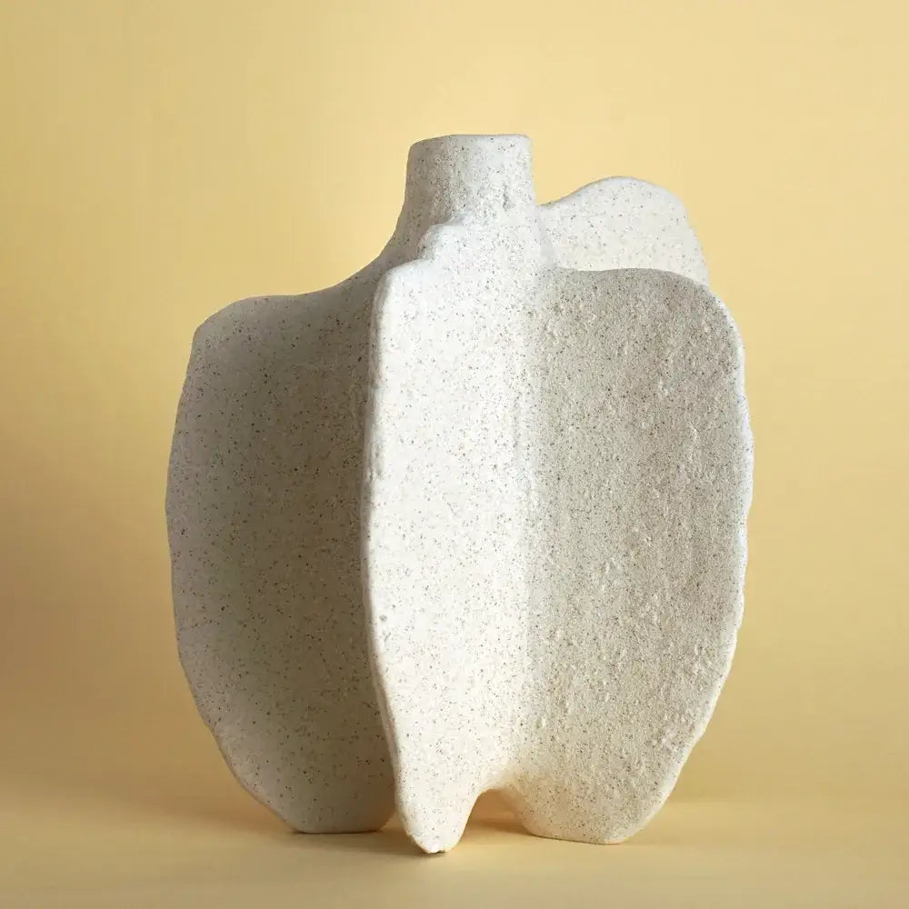 DecorBites™ Ceramic Sea Vase with Nordic Modern Decor