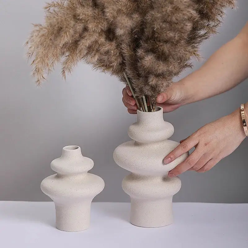 DecorBites™ Ceramic Vases Set for Modern Home Decor