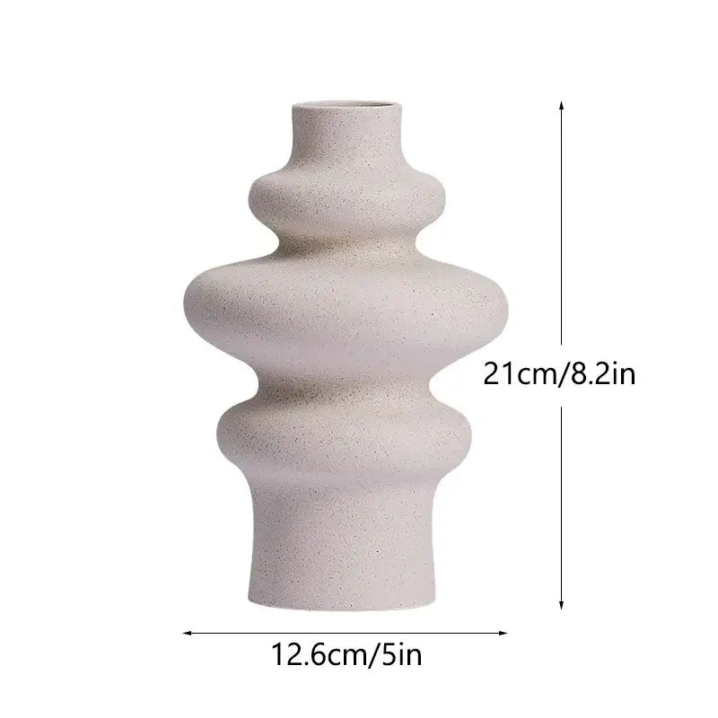 DecorBites™ Ceramic Vases Set for Modern Home Decor