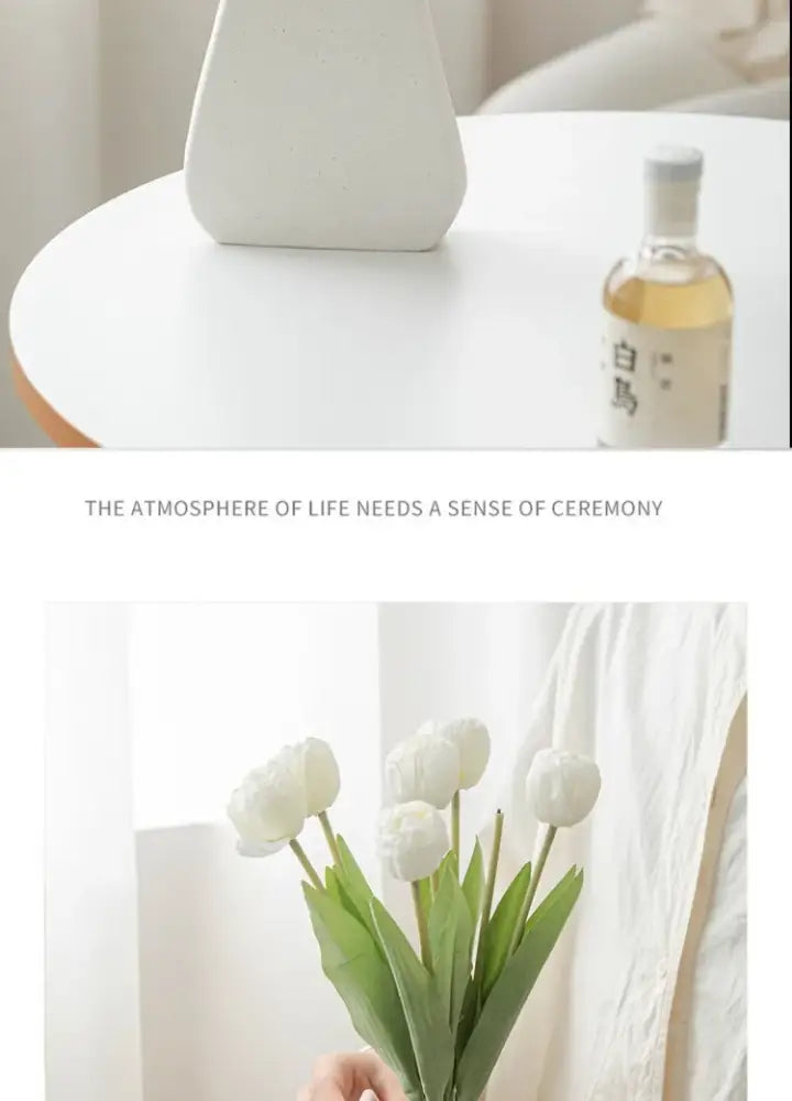 DecorBites™ Charming Cat-Inspired Ceramic Vase