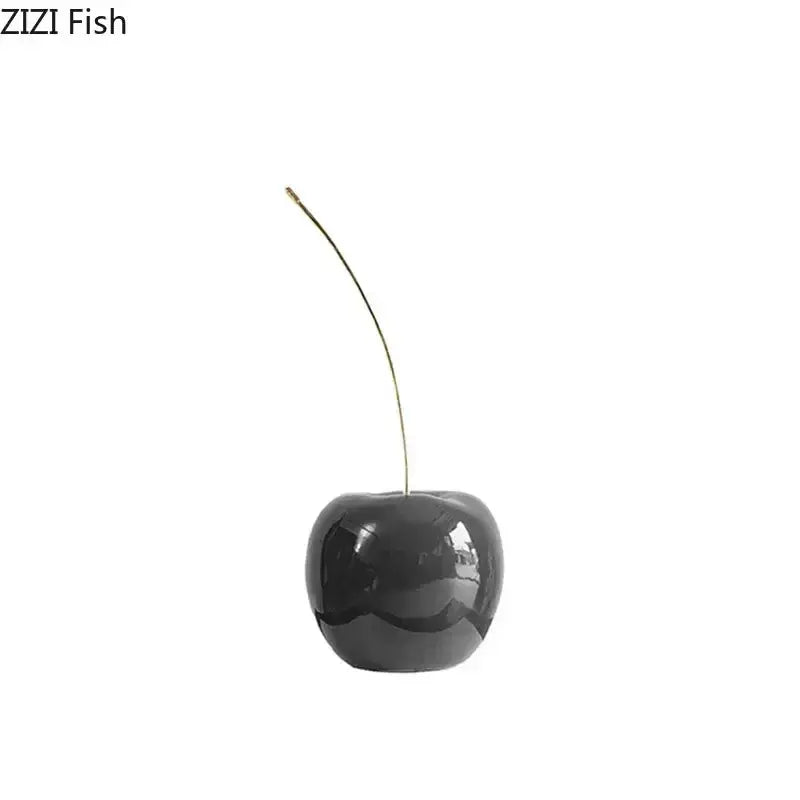 DecorBites™ Cherry Fruit Sculpture Resin Desk Ornament Modern Home Decoration