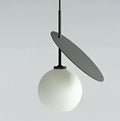 DecorBites™ Cherry Glass Pendant Lights: Nordic Red/White Lamp for Home Decor & Lighting