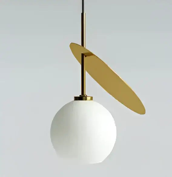 DecorBites™ Cherry Glass Pendant Lights: Nordic Red/White Lamp for Home Decor & Lighting