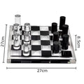 DecorBites™ Chessboard Desk Ornament - Black & White Room Aesthetics Decor