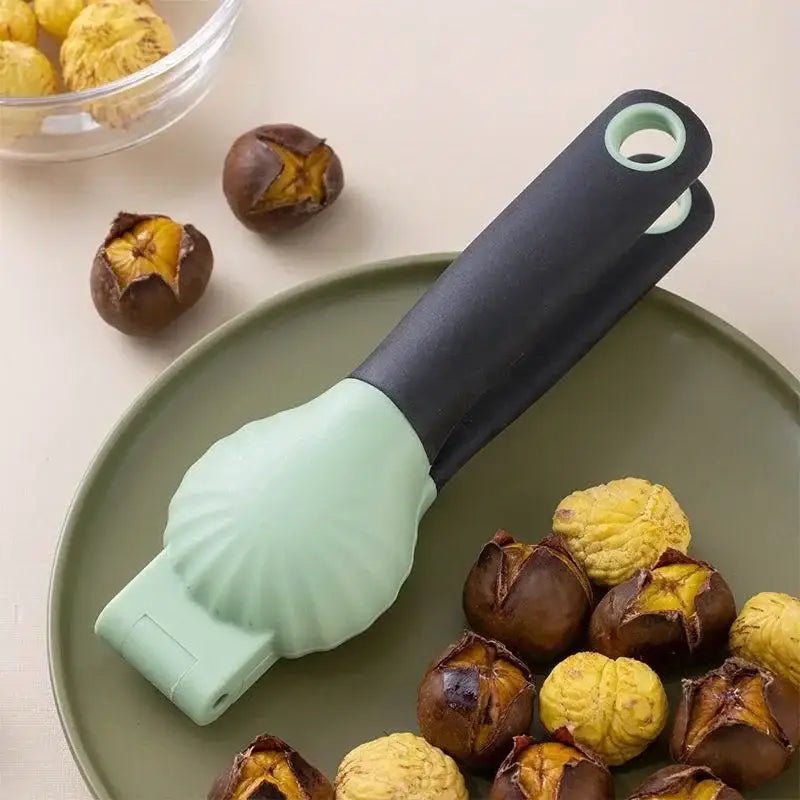 DecorBites™ Chestnut Machine & Nut Cracker Set, Walnut Pliers Opener Sheath Cutter Home Tool