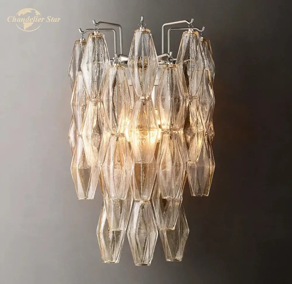 وحدة إضاءة جدارية LED زجاجية Chiara من DecorBites™