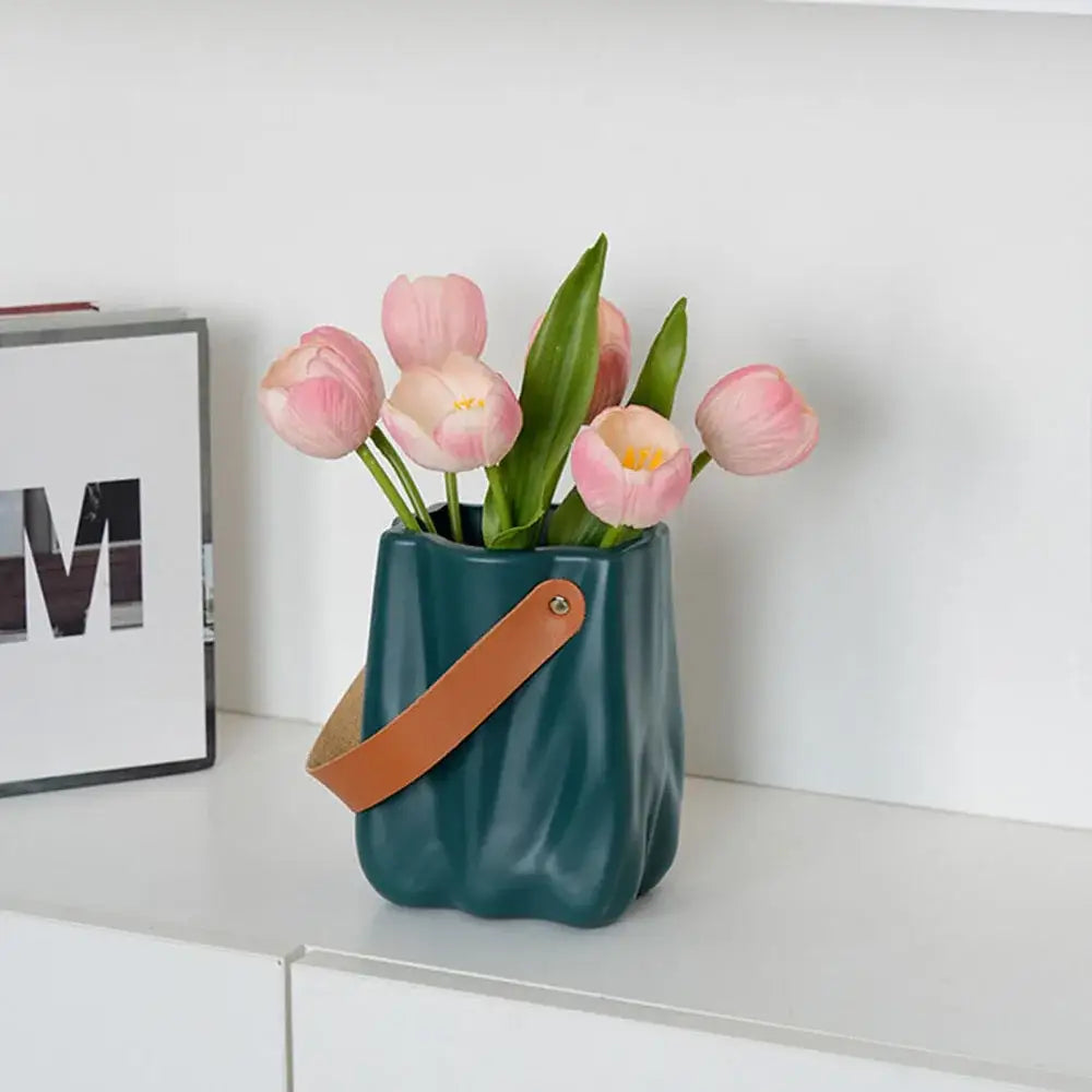 DecorBites™ Chic Ceramic Vase for Home Decoration