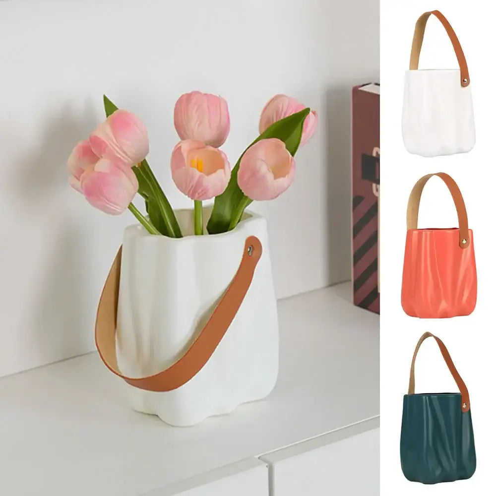 DecorBites™ Chic Ceramic Vase for Home Decoration