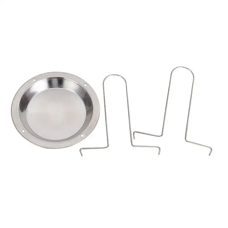 DecorBites™ Chicken Roaster Rack & Bowl Set - Stainless Steel BBQ Grill Stand for Oven