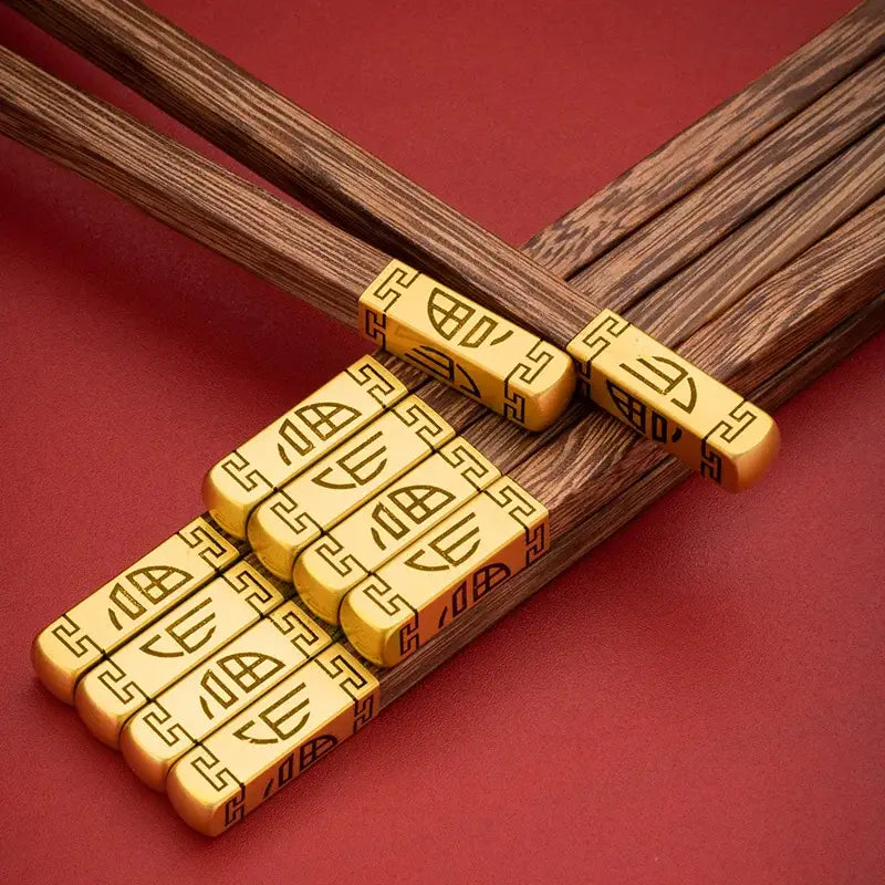 DecorBites™ Chicken-wing Wood Chopsticks Set