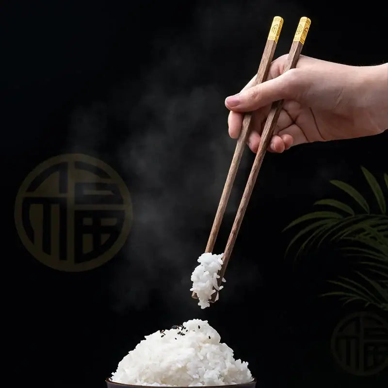 DecorBites™ Chicken-wing Wood Chopsticks Set