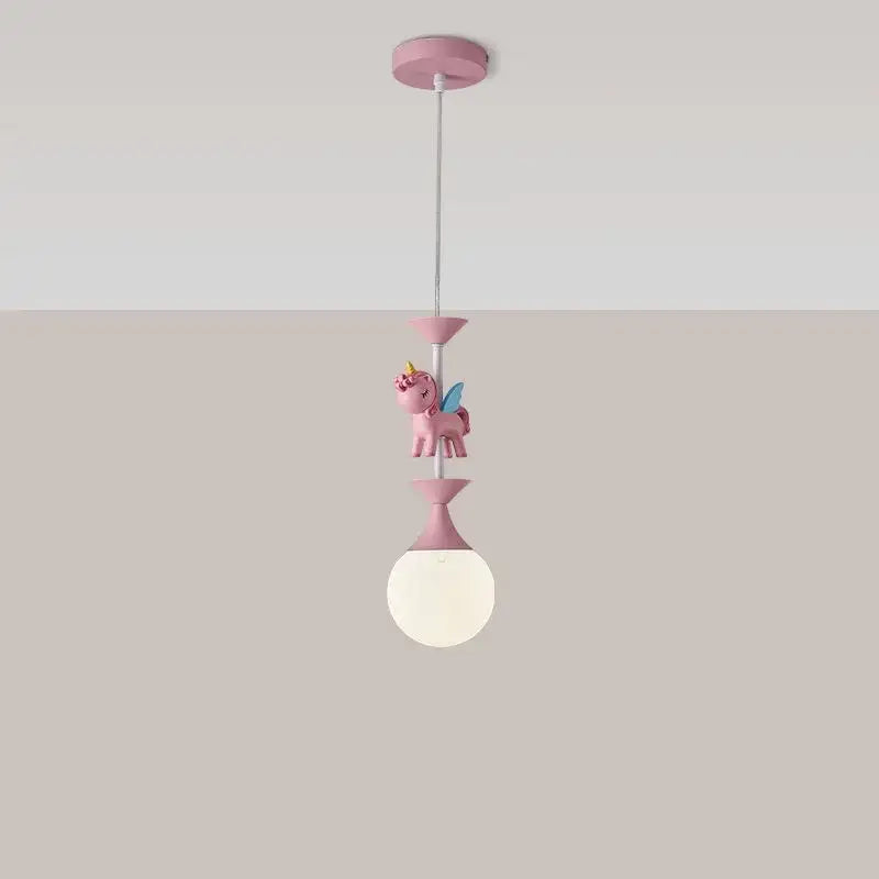 ثريات DecorBites™ الدوارة للأطفال المزودة بإضاءة LED: مصابيح متدلية بتصميم أميرة الشمال لغرفة المعيشة