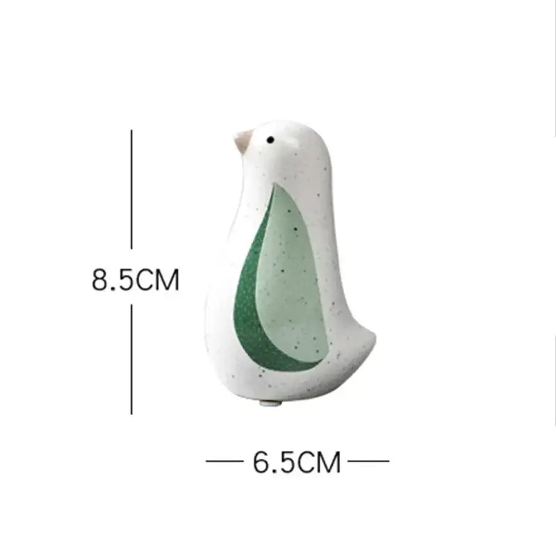 DecorBites™ Chinese Bird Figurines: Modern Ceramic Sculptures for Home Decor & Wedding Gifts