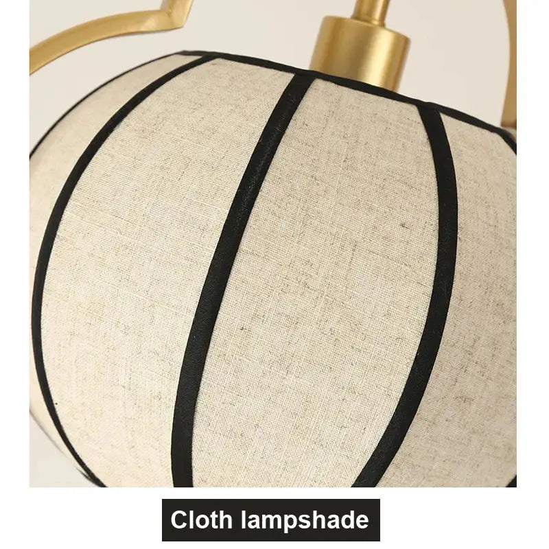 DecorBites™ Chinese Cloth Chandelier: Elegant Tea House & Bedroom Lantern for Dining Room