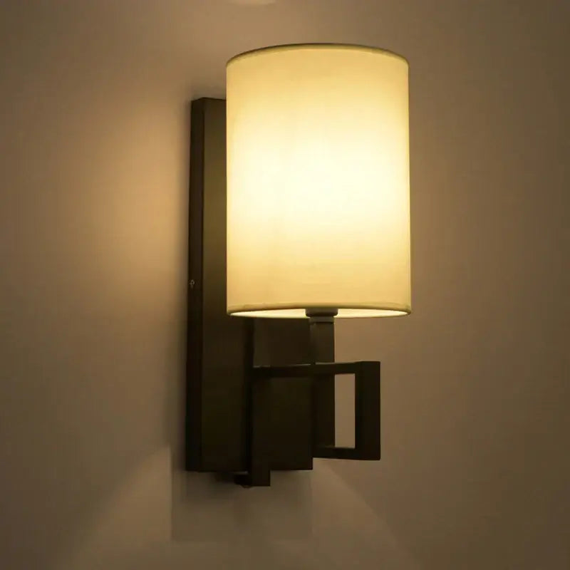 DecorBites™ Chinese Lantern Cloth Wall Light for Bedroom, Corridor, Aisle, Restaurant
