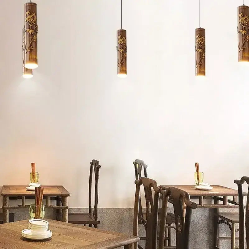 DecorBites™ مصباح معلق بتصميم صيني عصري لمطعم هوتبوت وبار