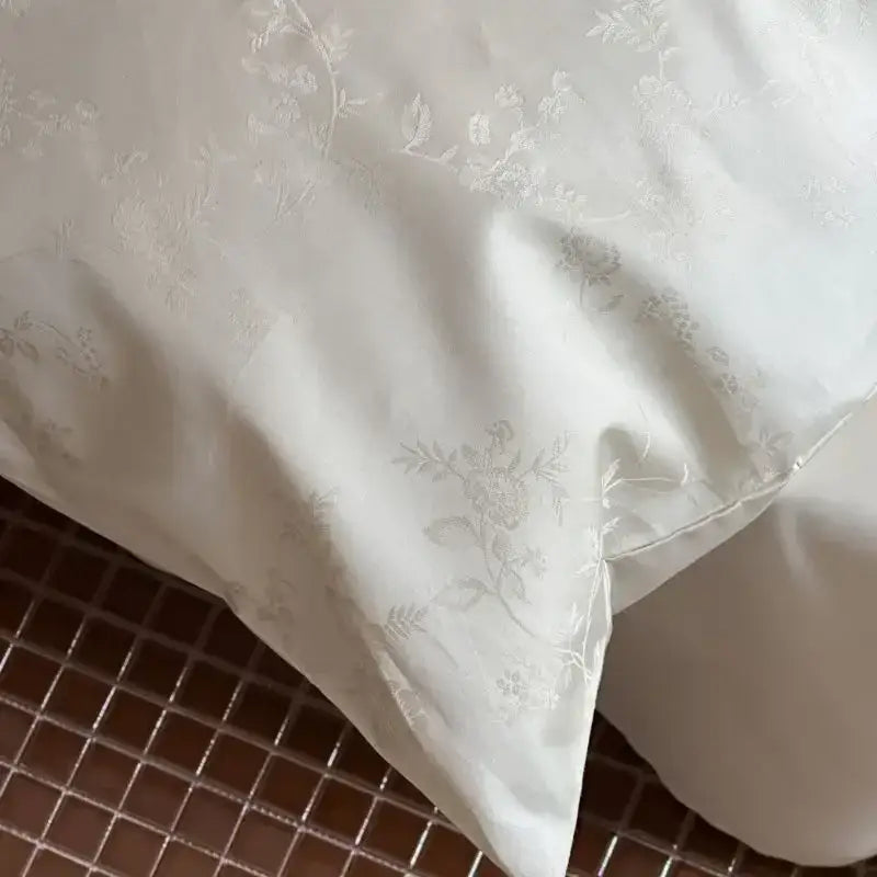DecorBites™ Chinese Style 100% Cotton Jacquard Duvet Cover Set - Luxury Queen Bedding