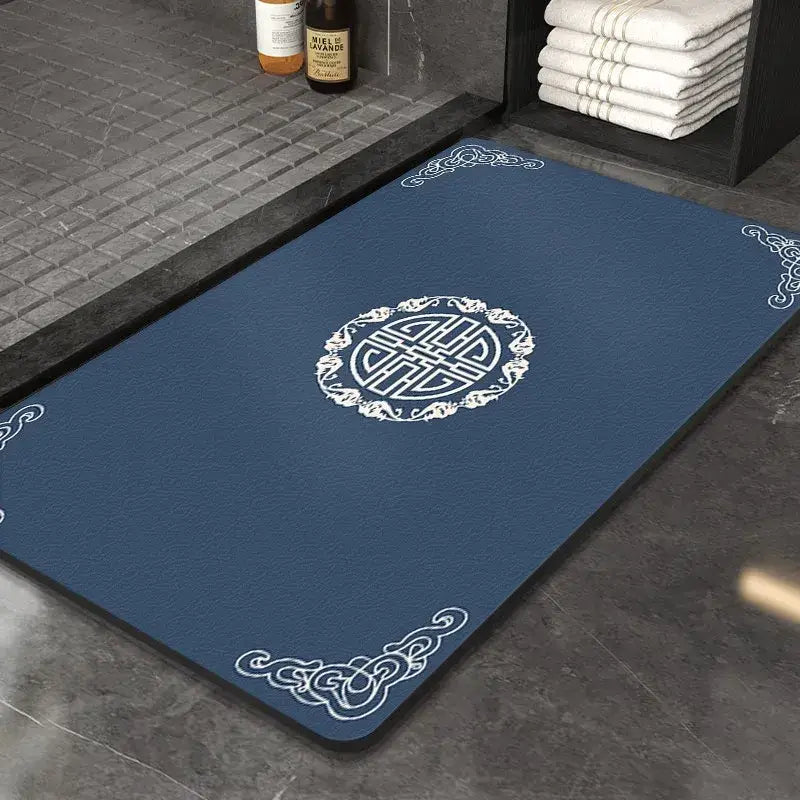 DecorBites™ Chinese Style Diatom Mud Entry Door Mat - Super Absorbent & Anti-Slip