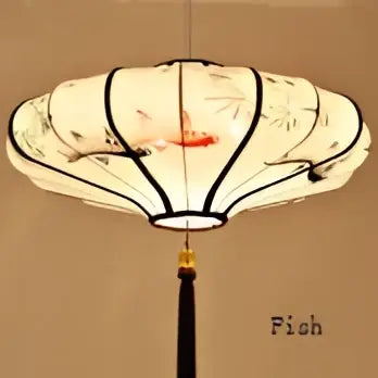 DecorBites™ Chinese Style Flower Pendant Light for Home Decor and Kitchen Lighting