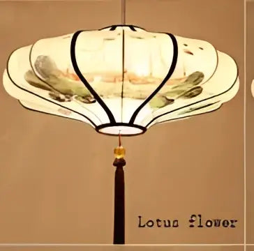DecorBites™ Chinese Style Flower Pendant Light for Home Decor and Kitchen Lighting