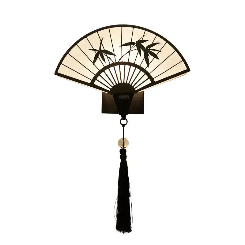 DecorBites™ Chinese Style Iron Art Wall Sconce for Living Room, Bedroom, Hotel, Hallway
