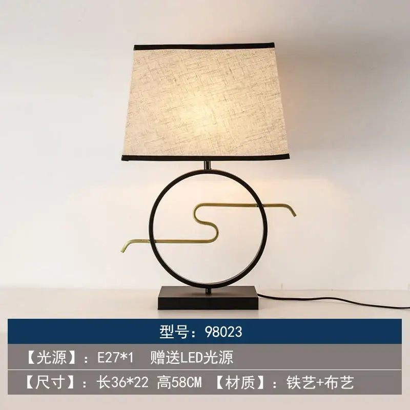 DecorBites™ Chinoiserie Table Floor Lamp - Elegant Living Room Bedroom Lighting