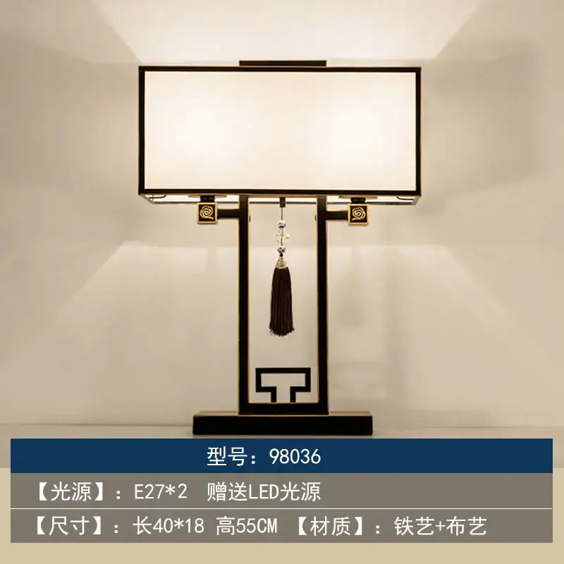 DecorBites™ Chinoiserie Table Floor Lamp - Elegant Living Room Bedroom Lighting