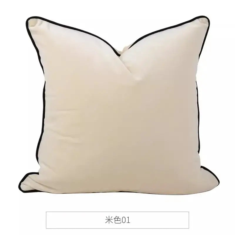 DecorBites™ Chinoiserie Velvet Lumbar Pillow Cover 30x50cm