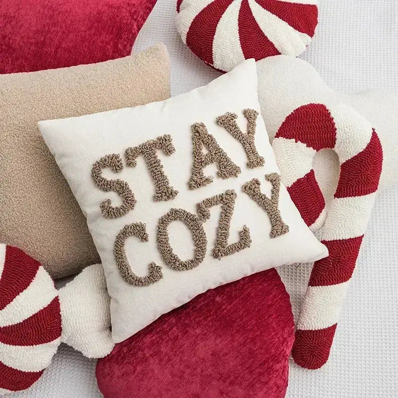 DecorBites™ Christmas Candy Cushions: Festive Heteromorphic Decorative Pillows for Sofa