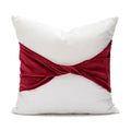 DecorBites™ Christmas Cartoon Candy Cushion Cover - Nordic Red Festival Patchwork Embroidered Design