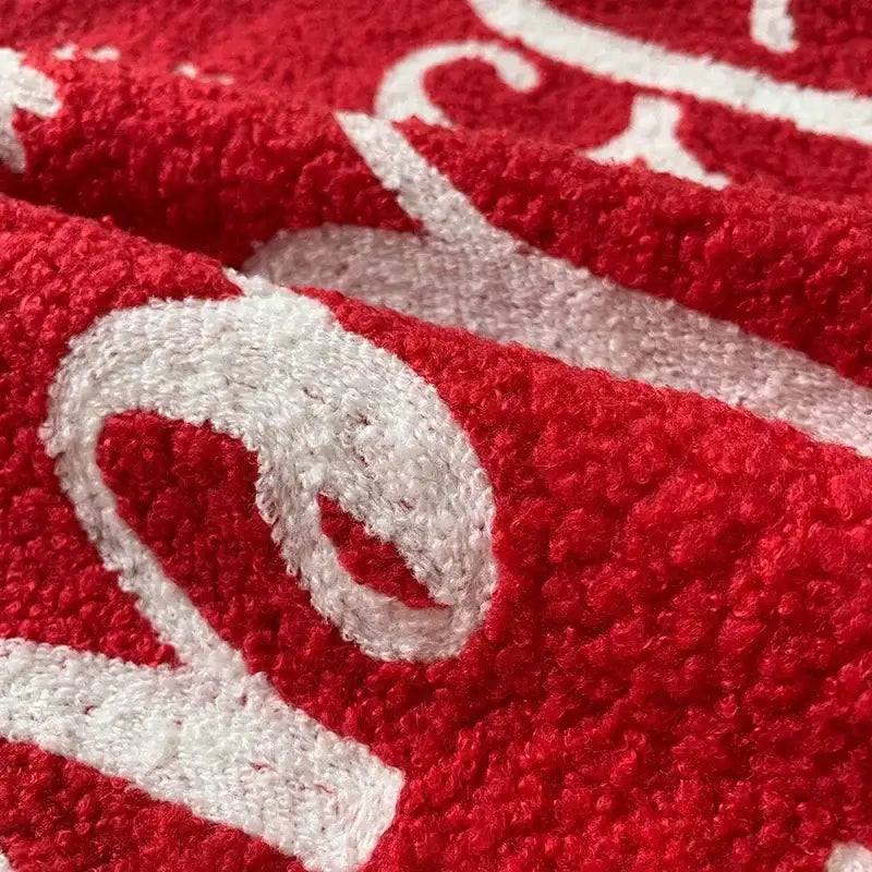طقم غطاء وسادة بتطريز كرتوني لعيد الميلاد من DecorBites™، وسائد زينة احتفالية