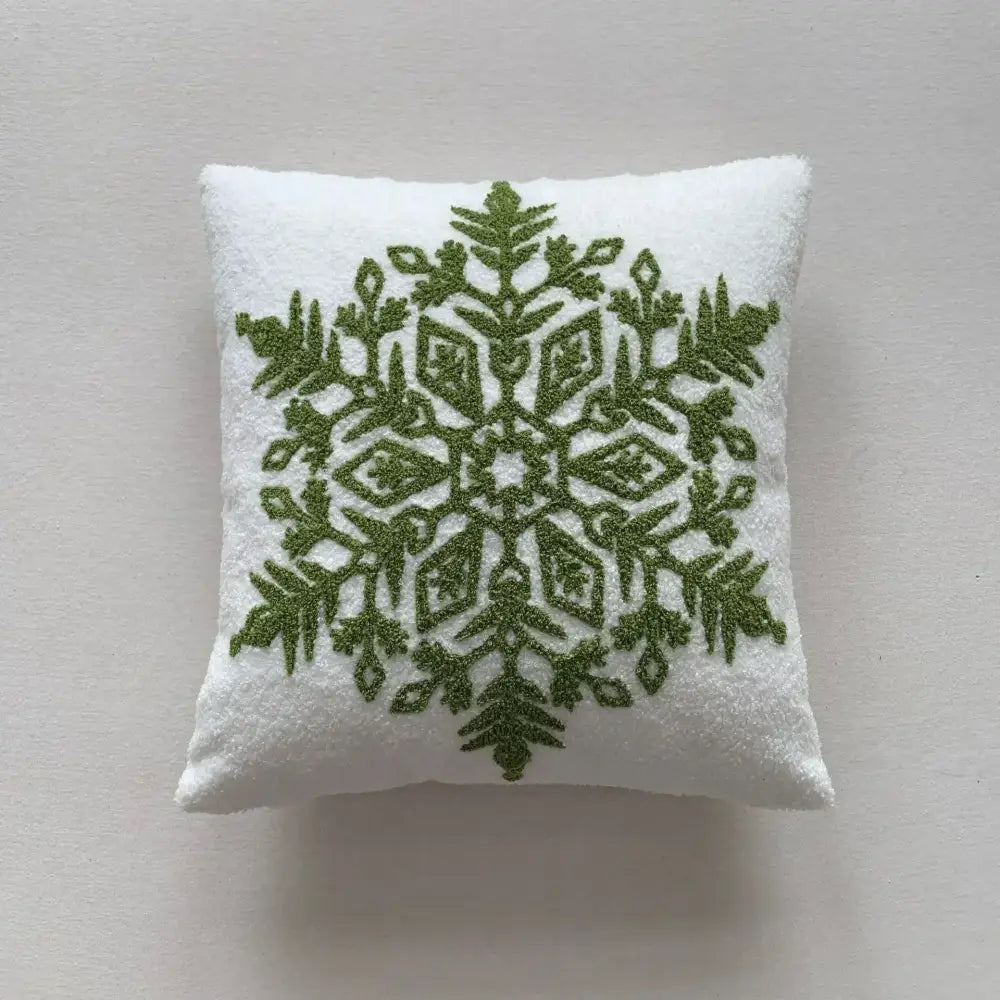 DecorBites™ Christmas Cartoon Embroidered Pillow Covers for Festive Sofa Decor