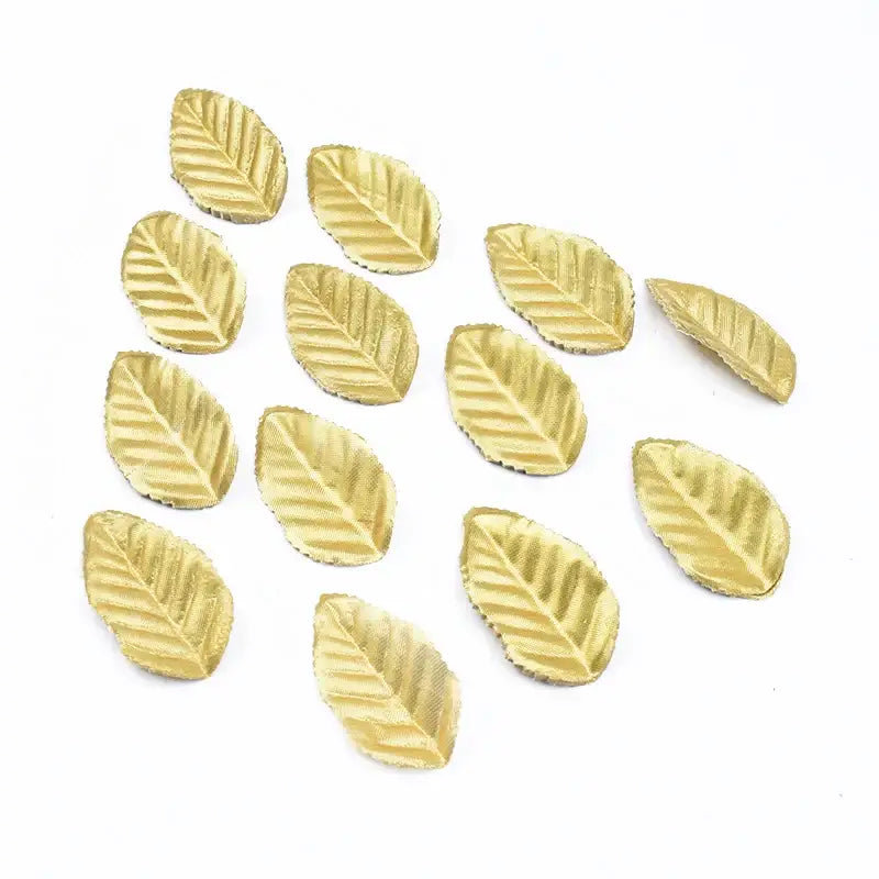 DecorBites™ Christmas Crafts Silk Leaf Home Wedding Decorative Flowers Wreaths Artificial Plants
