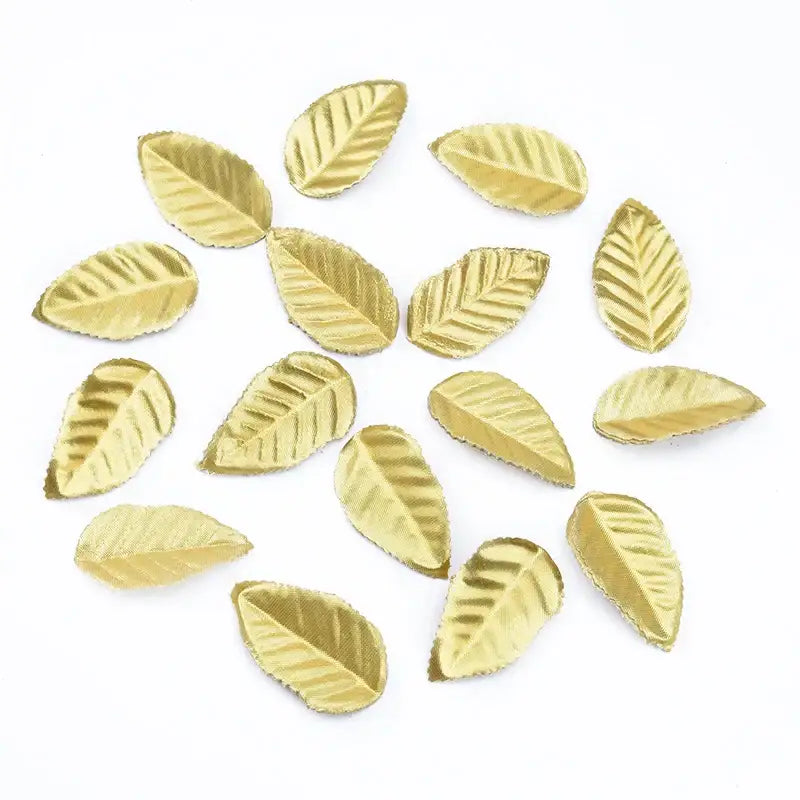 DecorBites™ Christmas Crafts Silk Leaf Home Wedding Decorative Flowers Wreaths Artificial Plants