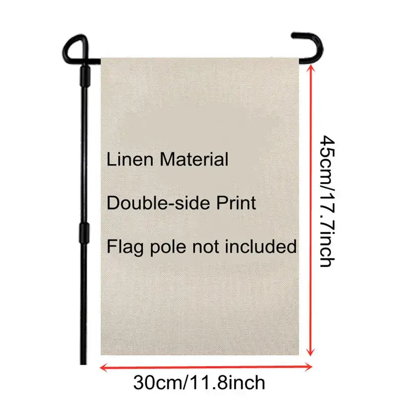 DecorBites™ Christmas Festive Garden Flag - Santa Snowman Home Decor 30*45cm